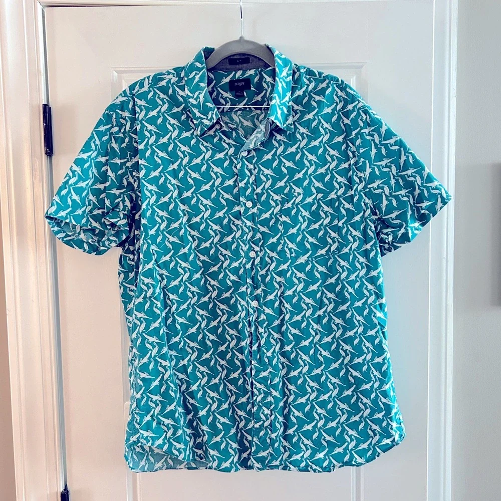 {J. Crew} Men’s Pelican Shirt - Picture 2 of 4